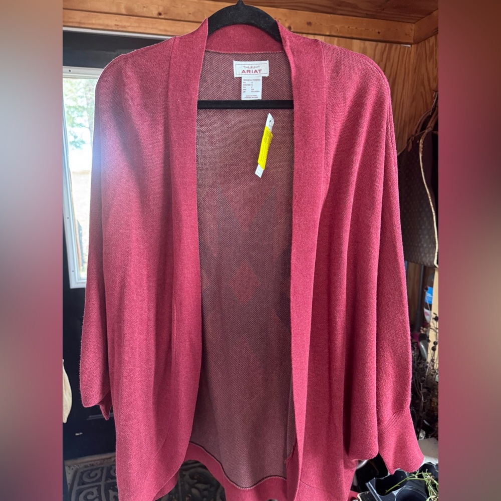 Geometric Patterned Cardigan - Picture 9 of 11